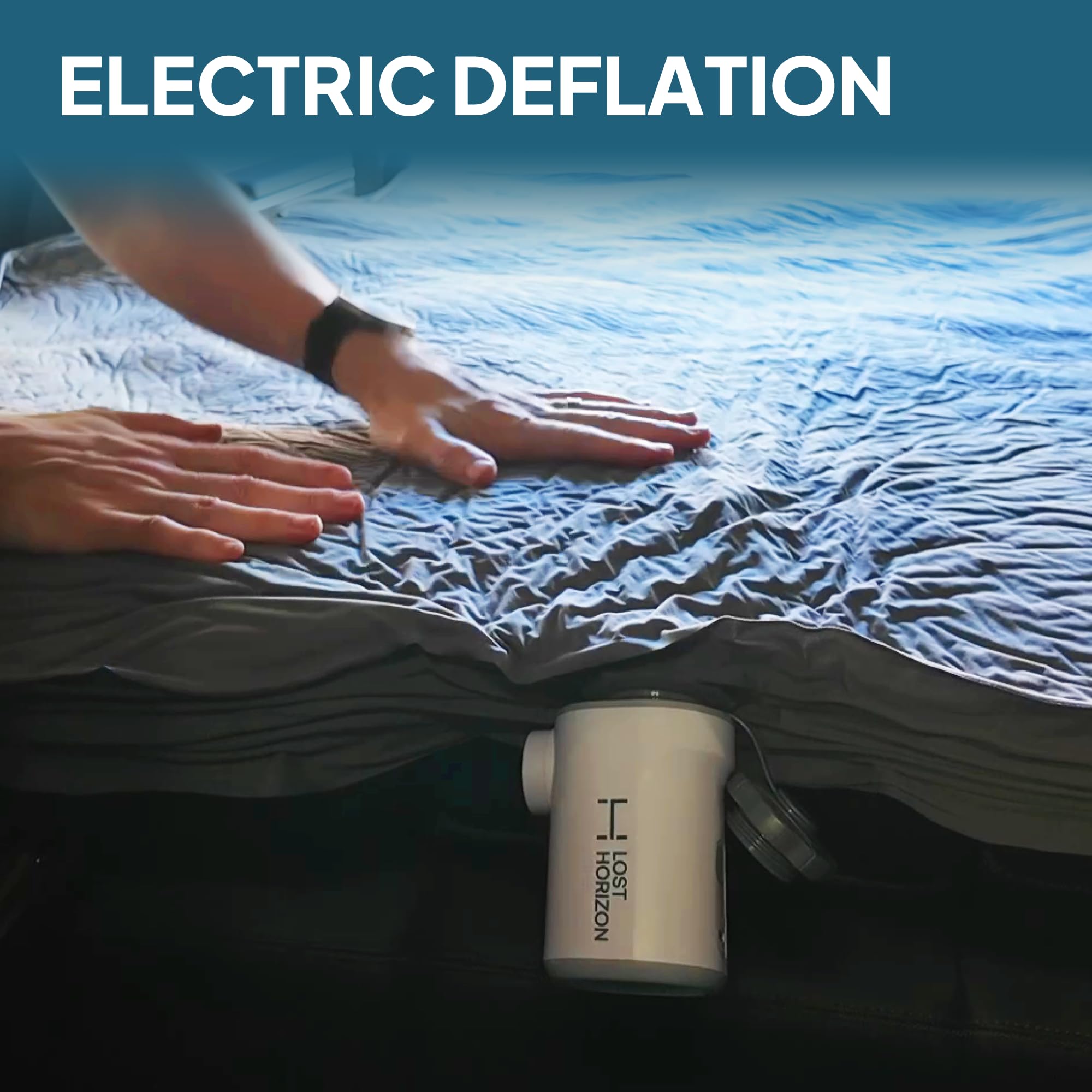 LOSTHORIZON Camping Air Mattress with Foam, Self Inflating Sleeping Pad