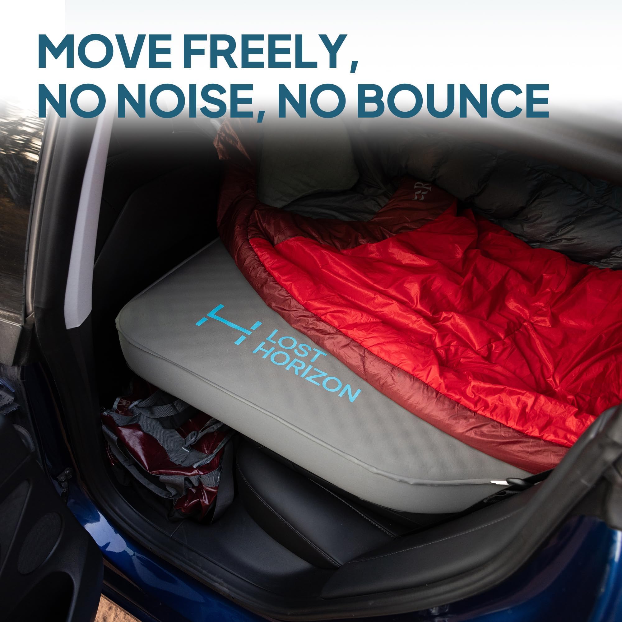 AIR & FOAM Camping Mattress | Tesla Model-Y/S/3 with Air Pump
