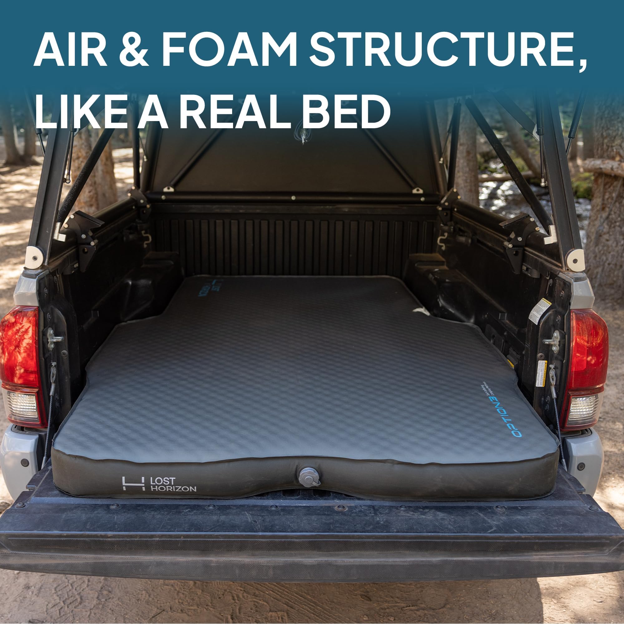 AIR & FOAM Truck Bed Mattress | Tacoma Long-Bed