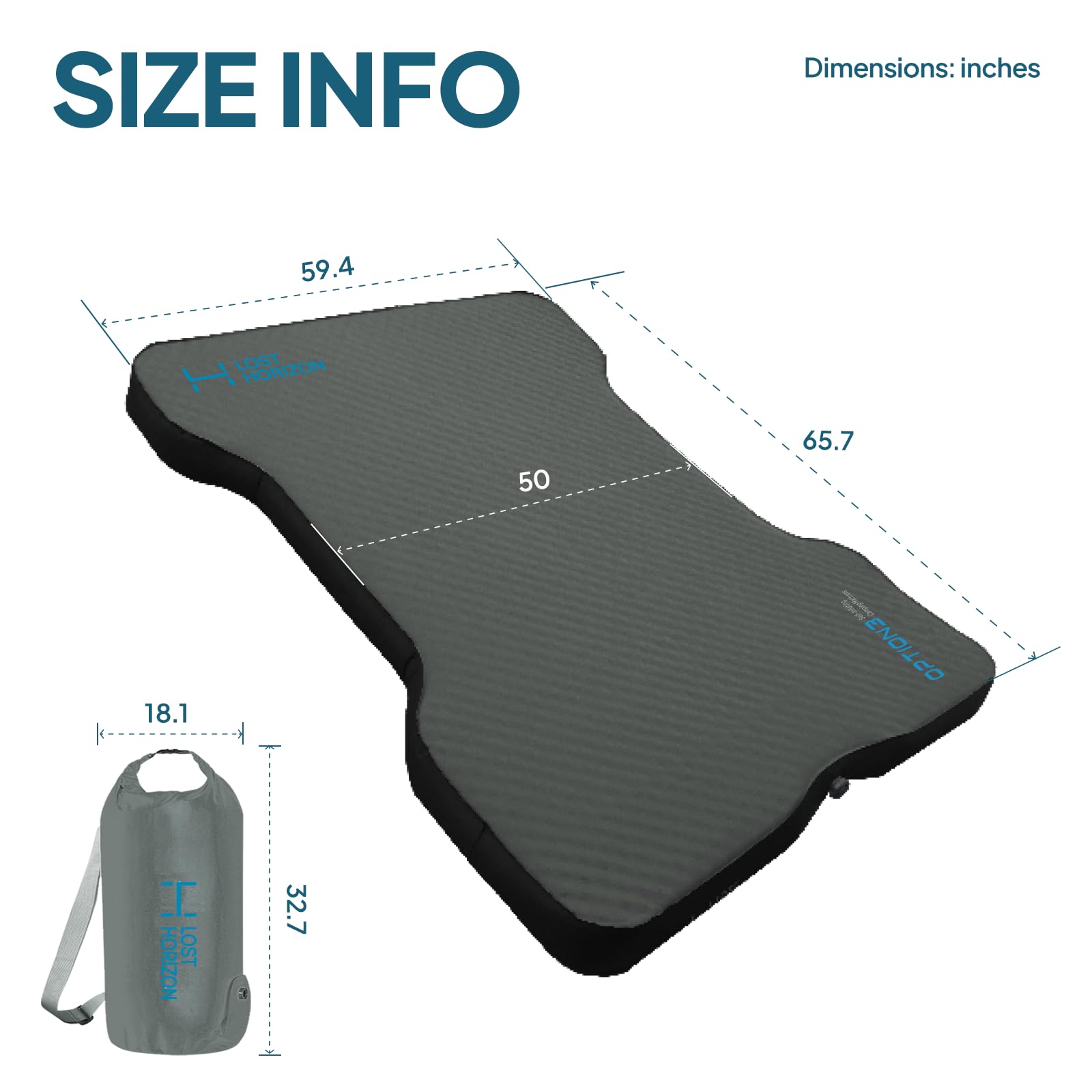 AIR & FOAM Truck Bed Mattress | Tacoma Long-Bed