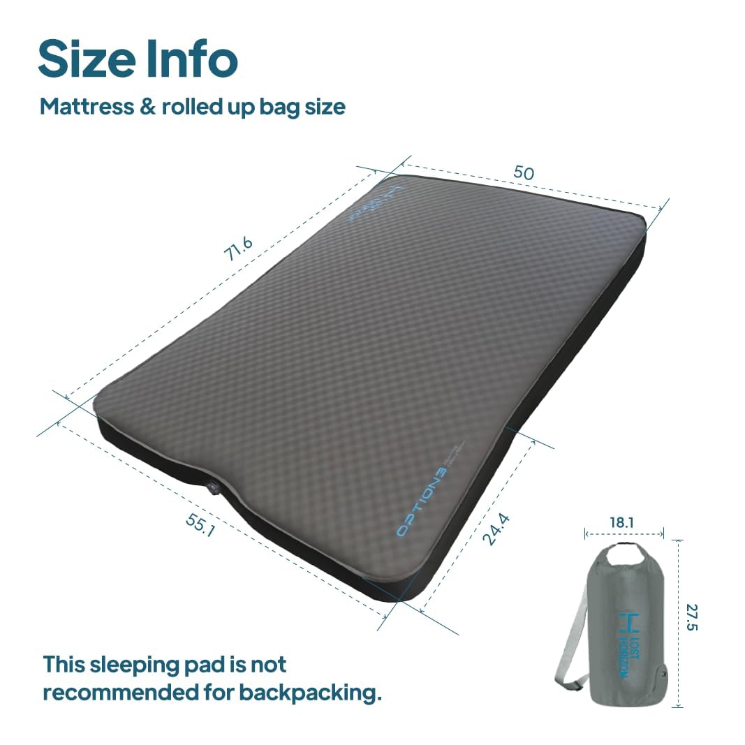 AIR & FOAM Camping Mattress | Tesla Model-Y/S/3