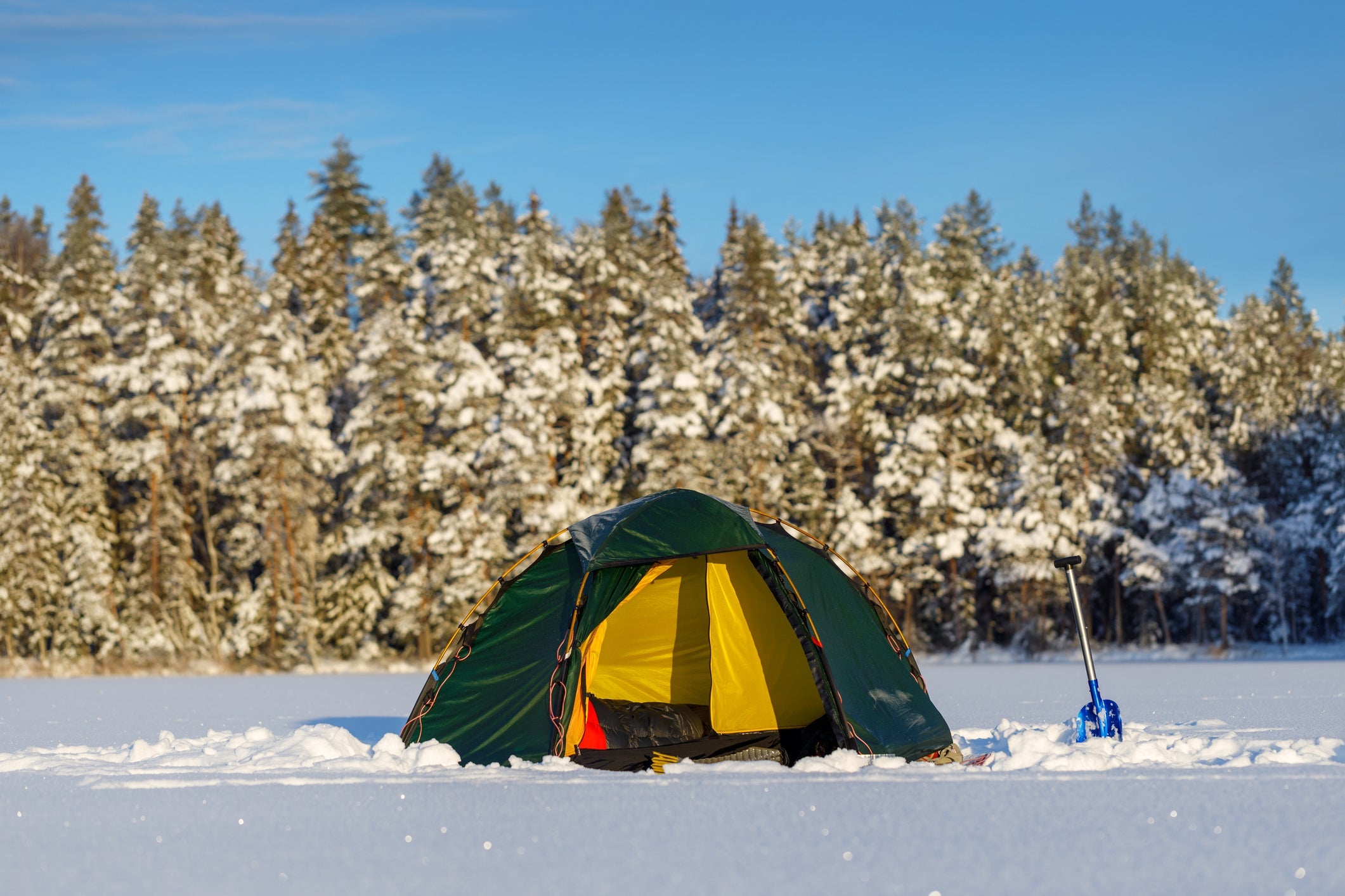 Ice Fishing and Camping