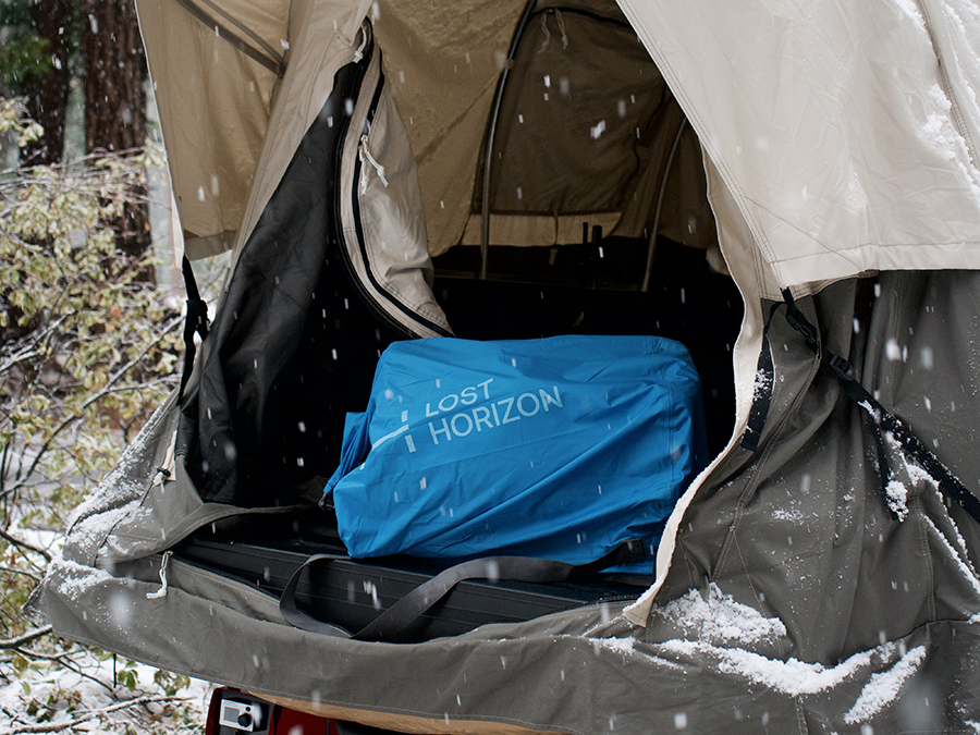 winter camping mattress