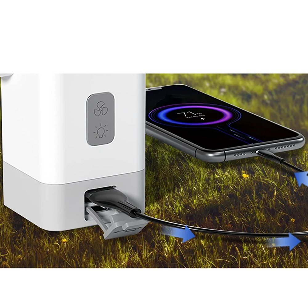 Lost Horizon 3-in-1 Air Pump Functioning as Mobile Charger