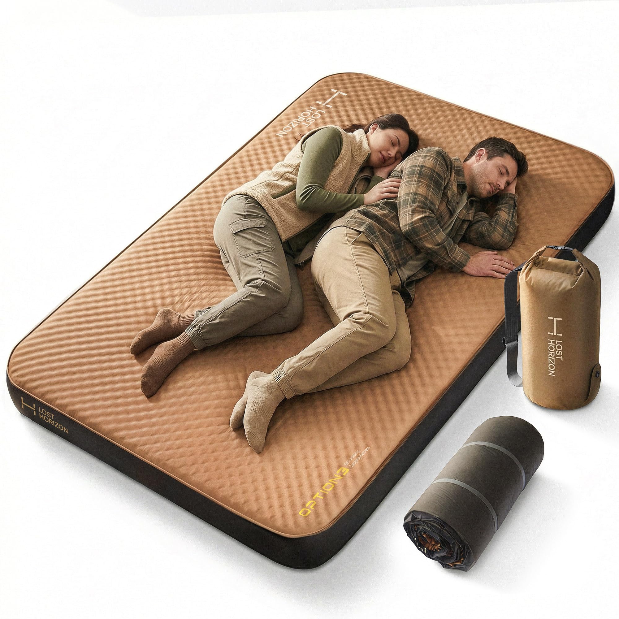 AIR & FOAM Camping Mattress