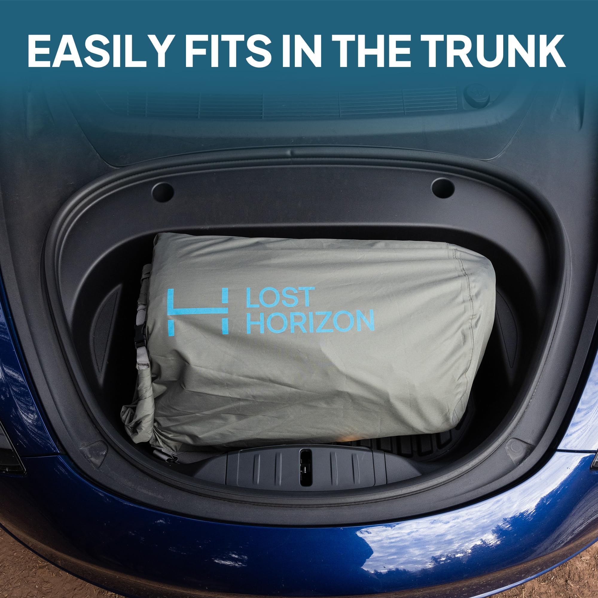 AIR & FOAM Camping Mattress | Tesla Model-Y/S/3 with Air Pump