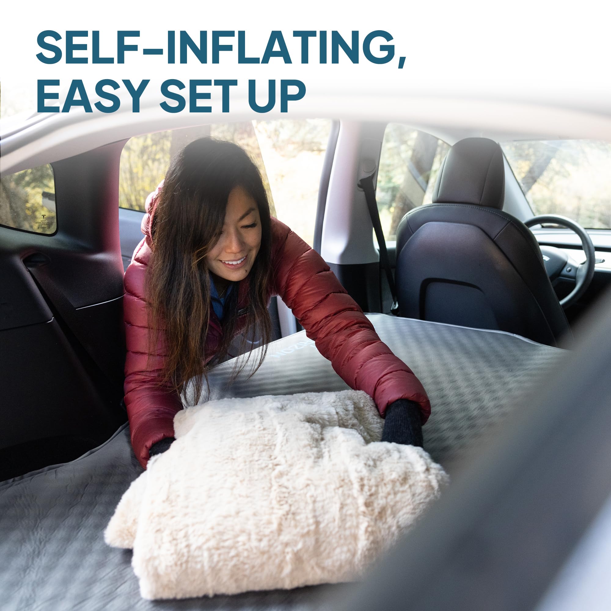 AIR & FOAM Camping Mattress | Tesla Model-Y/S/3