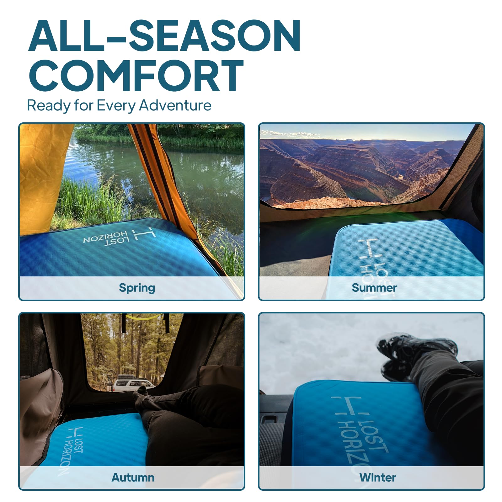 AIR & FOAM Camping Mattress