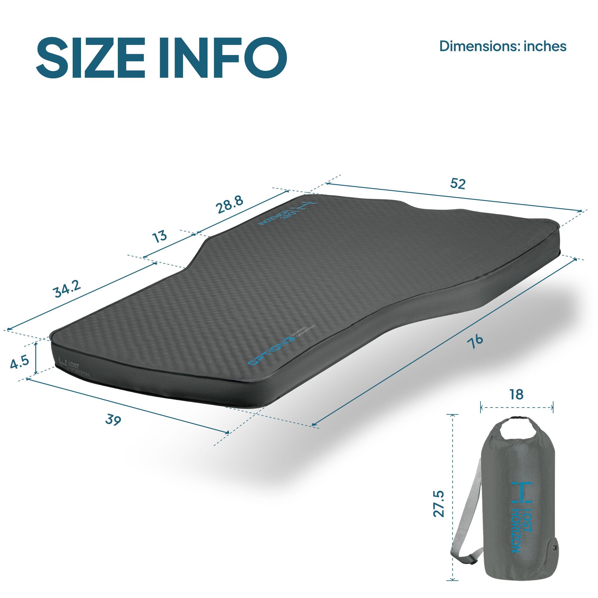 AIR & FOAM Camping Mattress | Tesla Model-Y/S/3